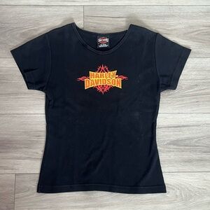 Harley Davidson Y2K Black Tee (M)